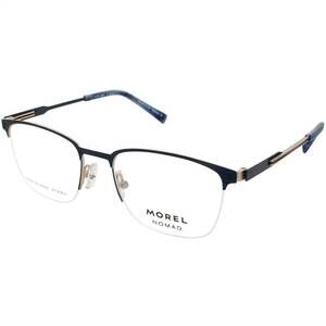 NEW MOREL men's 40143n rectangle eyeglasses in blue